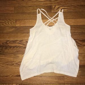 Flowy white/beige top